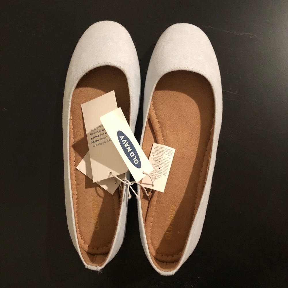NWT Old Navy Light Blue flats size 8